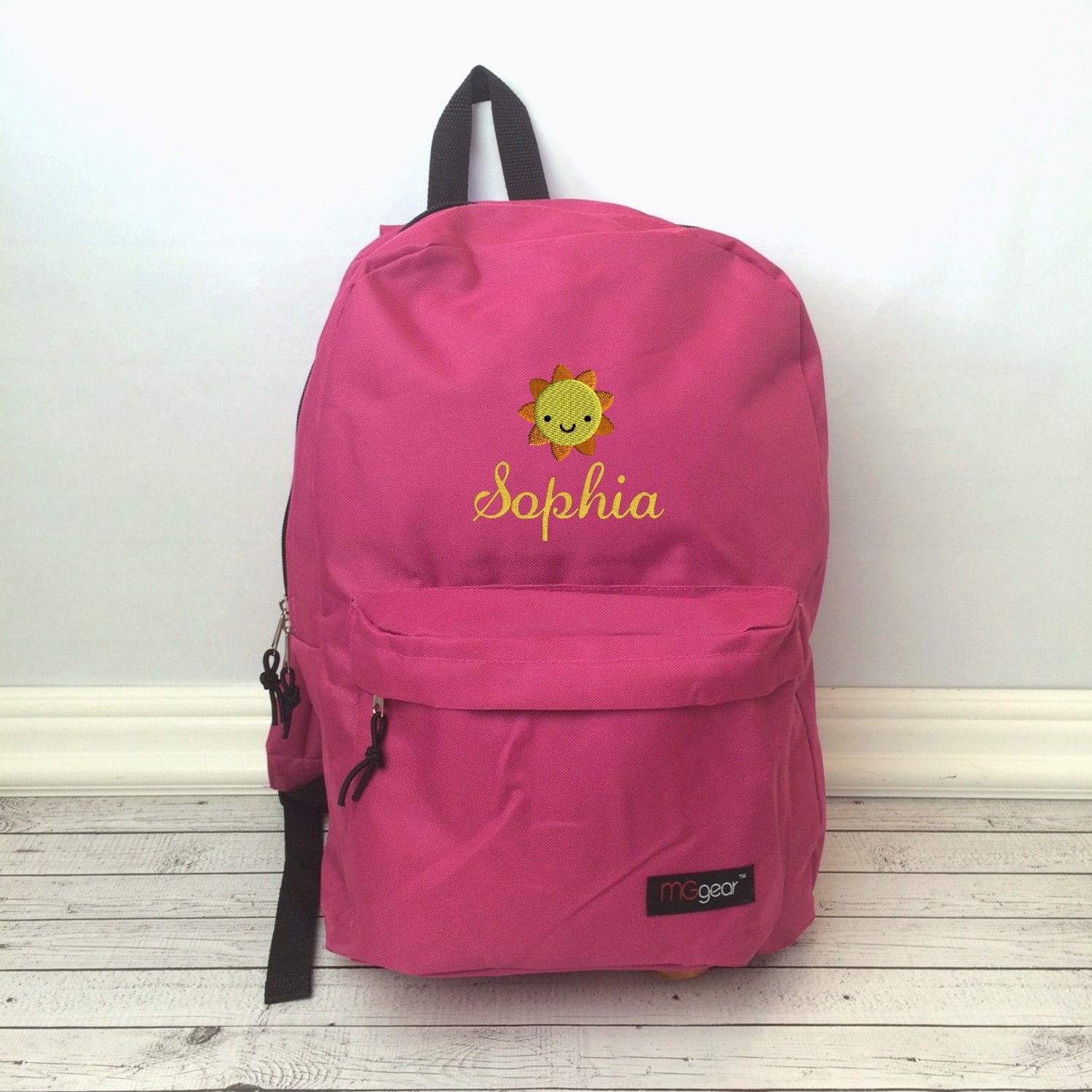 dark pink personalized backpack school backpack by dark pink personalized backpack school backpack by