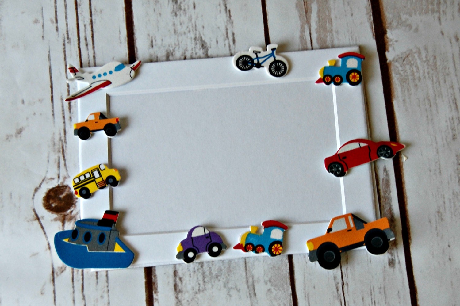 Transportation Themed Craft Kit Magnet Craft Cars and Trucks