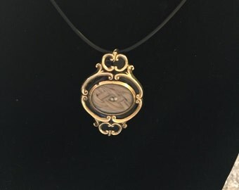 Victorian Mourning Pendant