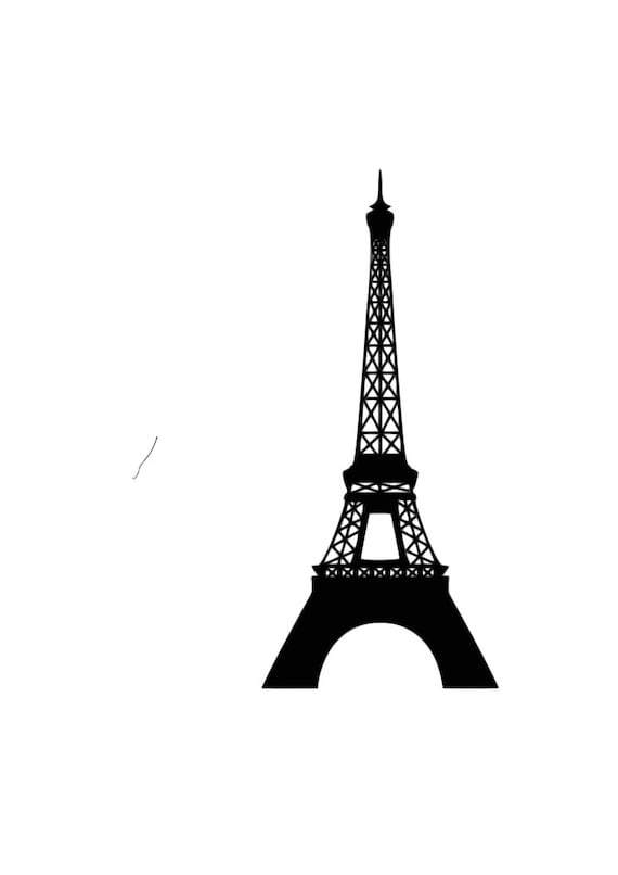 Eiffel Tower SVG Cutting File-Download