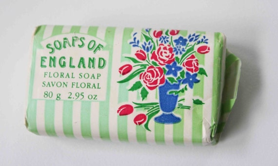 Soaps of England Floral Soap 2.95 oz bath soap by talltreasures