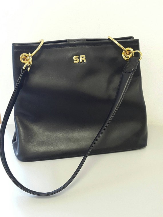Sonia Rykiel leather bag vintage