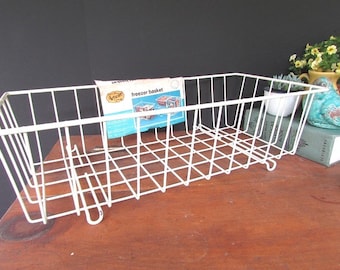 Wire Basket Vintage Freezer Basket NOS Artwire Storage Planter