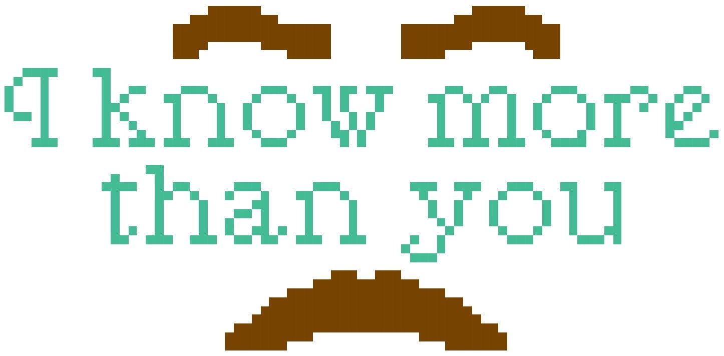 I Know More Than You Ron Swanson Parks And Rec by starkissedjade