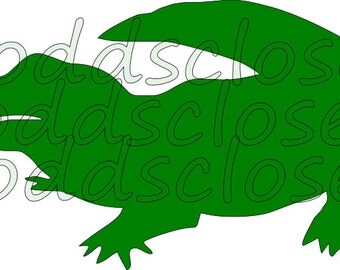 Alligator SVG File Instant Download Child Shirt Design Svg