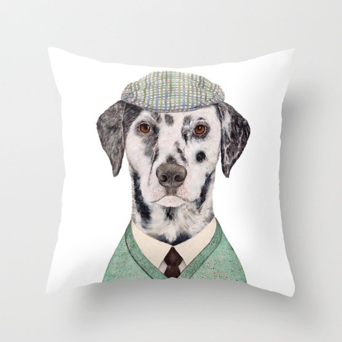 pillow of dog's face