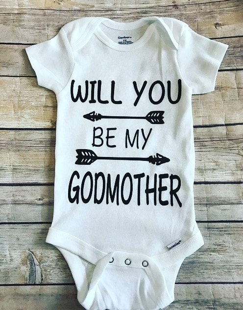 Download Will you be my godparent onesies/Godparent by LeLeandTee ...