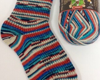 4ply sock yarn 100g from Opal Rainforest range - shade 9245 'Darling'
