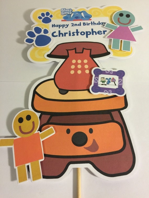 Blue's Clues Side Table Centerpiece