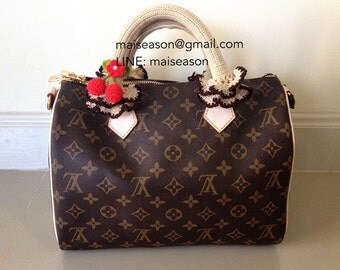 Bag Handle. Louis Vuitton handle covers for LV Lockit by Maiseason
