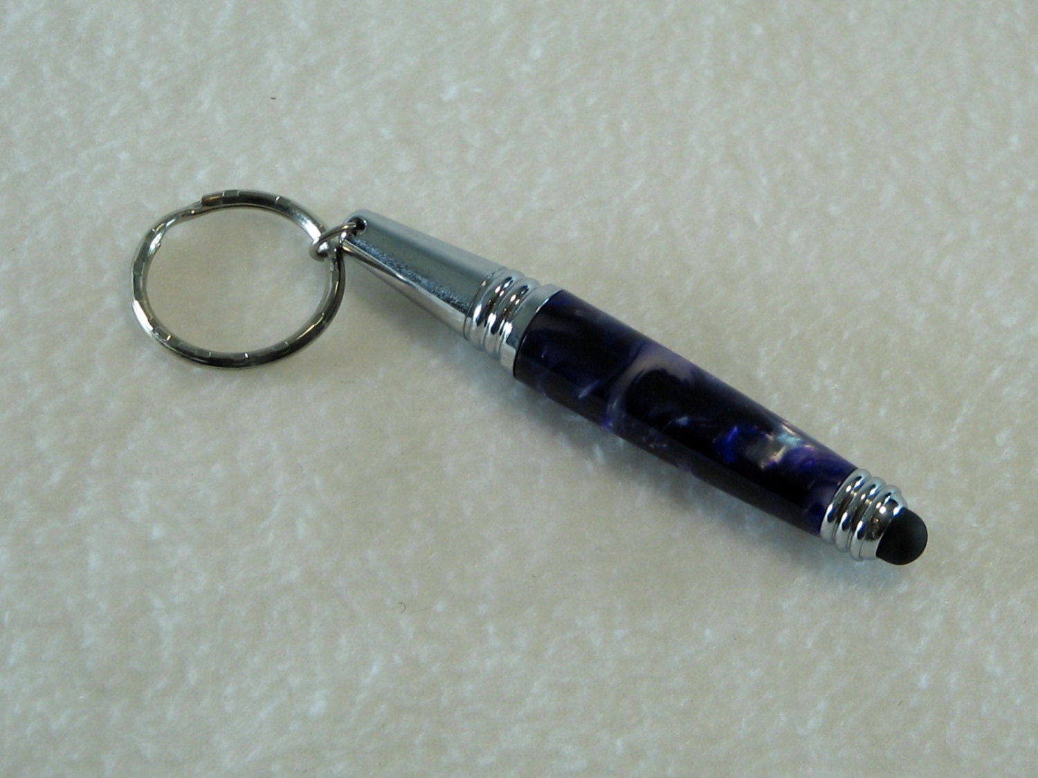 Keychain Stylus with Pen