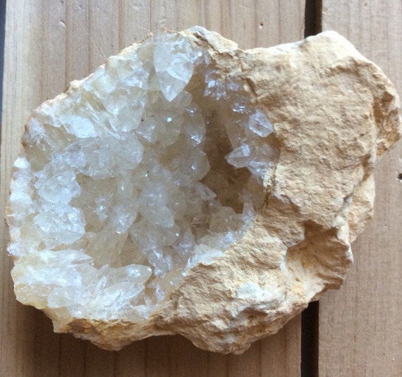 Calcite Small Gold Crystal ClusterSpiritual Stone Healing