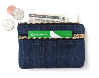 Recycled Book Coin Purse Zipper Wallet Lamb by Lindock on Etsy