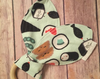 Sushi Baby Teether - made in the USA