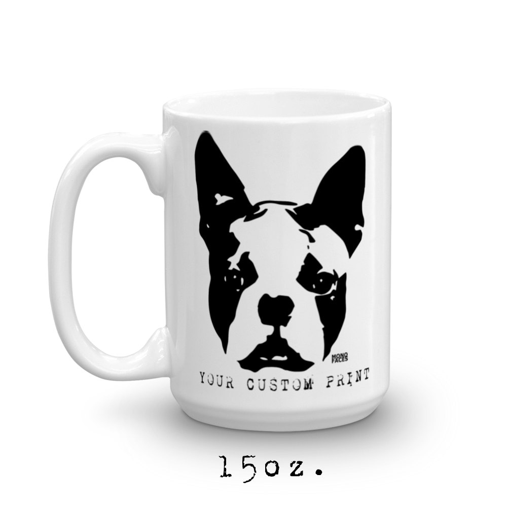 Personalized Dog Print Mug Personalised Coffee Mug Ceramic