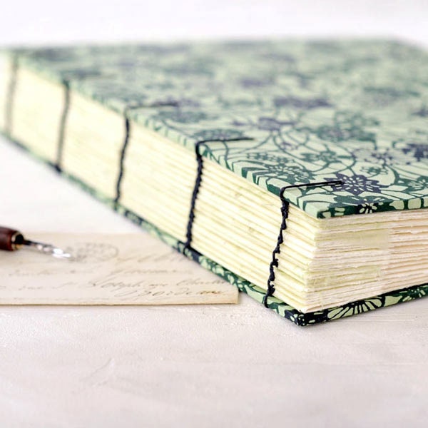 Hand bound wedding albums guestbooks and by TheIdleBindery on Etsy