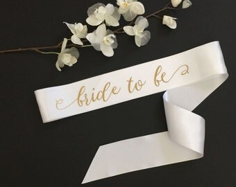 Many colors. Bride to be Sash. Bachelorette Party Sash.Bridesmaid Sash.Bachelorette Party Accessory.Satin Bride Sash- Bride Gift- Bride Sash