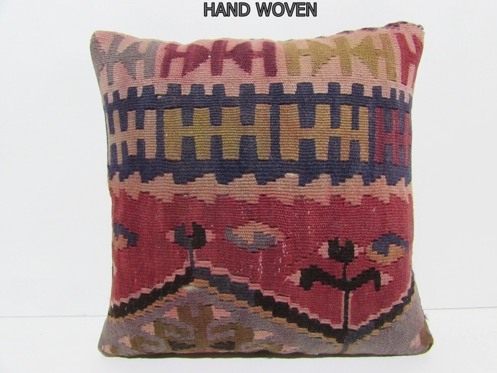 hippie pillow 18x18 boho chic throw pillow by DECOLICKILIMPILLOWS