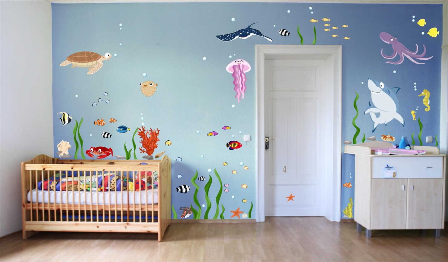 Wandtattoo 2 set kugeltiere 32 kugeltiere zur auswahl von mhbilder Kinderzimmer junge baby