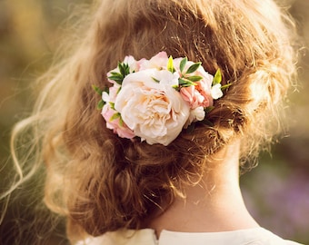 Wedding Hair Accessory with Roses
