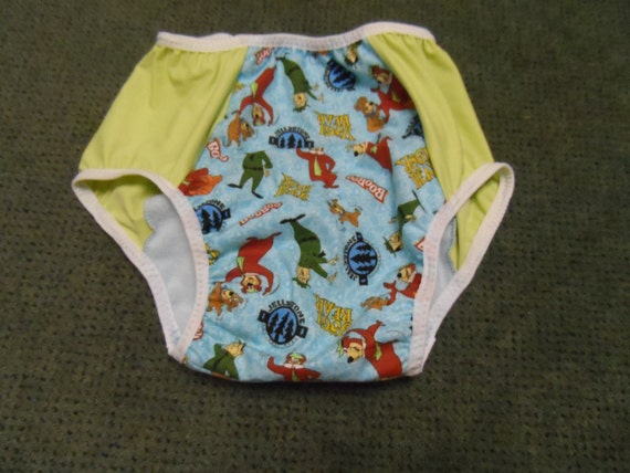 Adult Baby Training Pants. Thin. bears