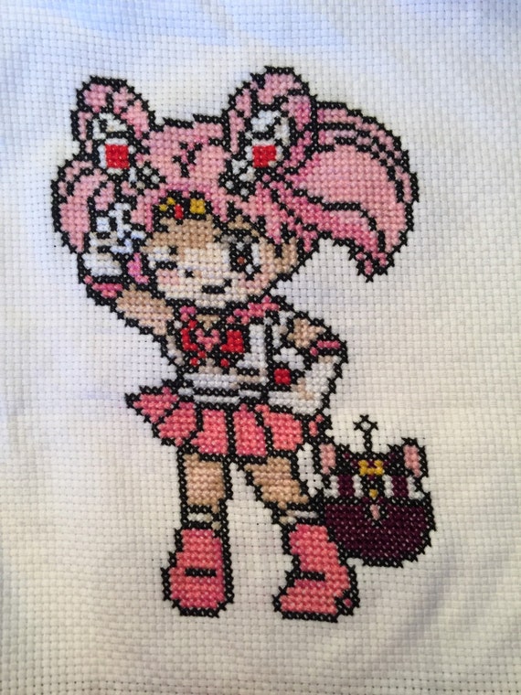 Sailor Chibi Moon Cross Stitch By Setiksilang On Etsy