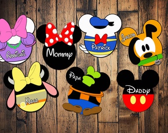 Custom Disney Cruise Mickey Magnets Mickey Mouse Club House