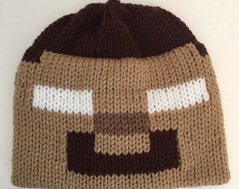 Herobrine Inspired - Beanie - Hat - Minecraft Beanie - Herobrine - Halloween Costume