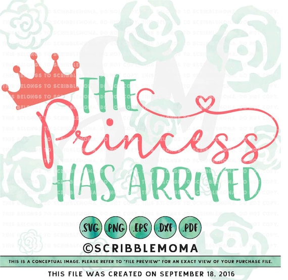 Download Princess Has Arrived SVG for Cricut Baby Girl svg by ...