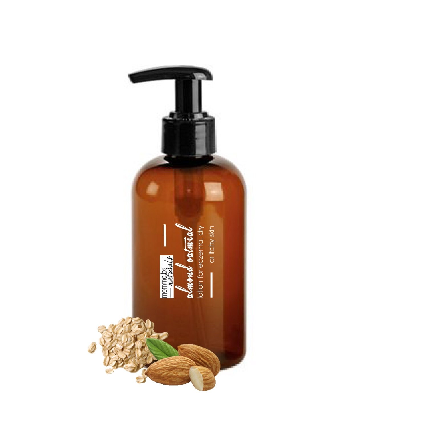 Natural Almond Oatmeal Lotion for Dry & Sensitive Skin