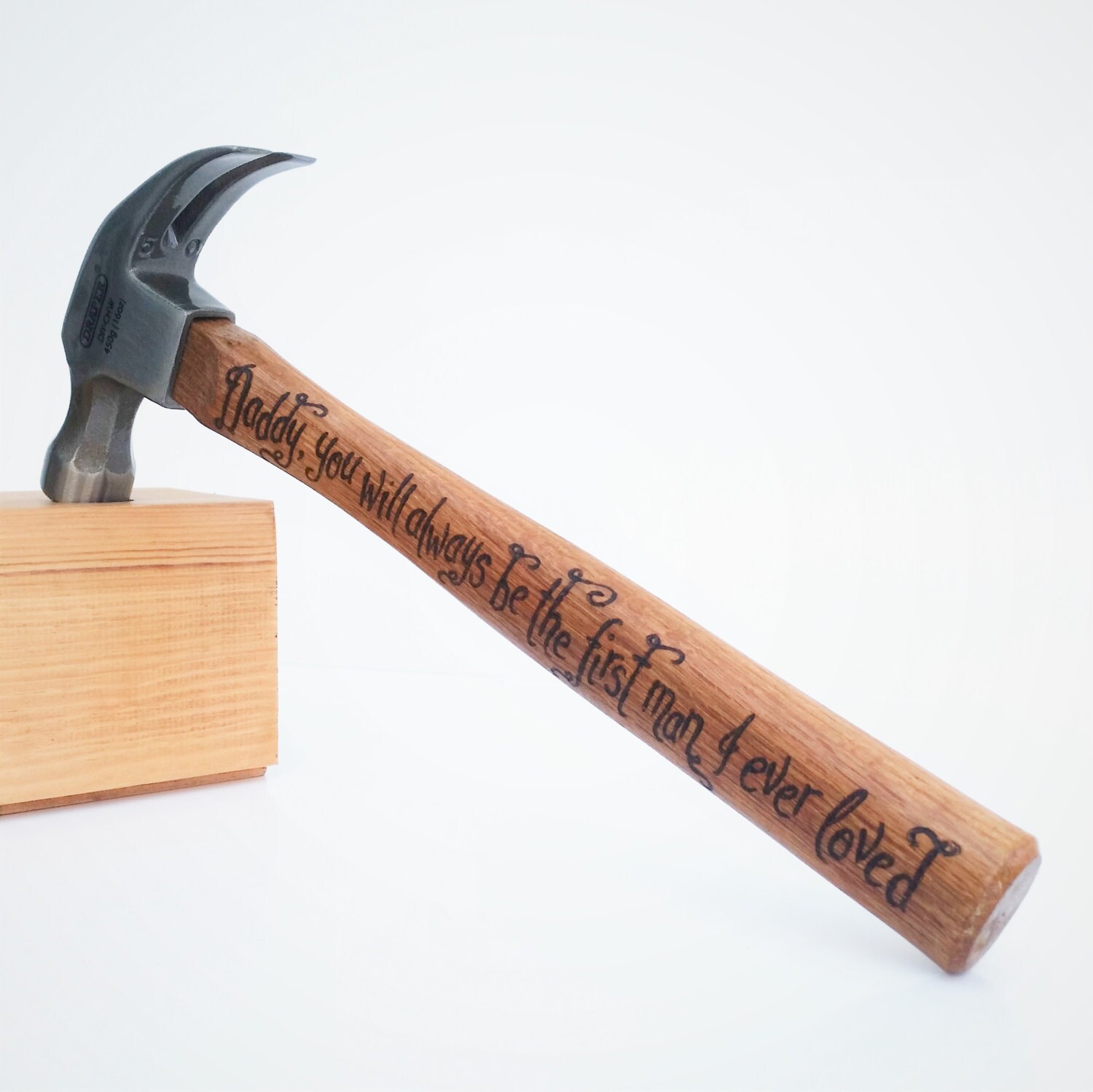 Father of the Bride gift personalised hammer Daddy