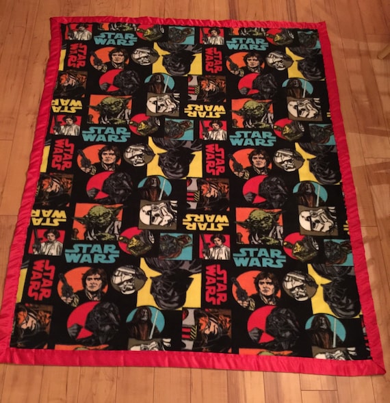 lego star wars fleece blanket