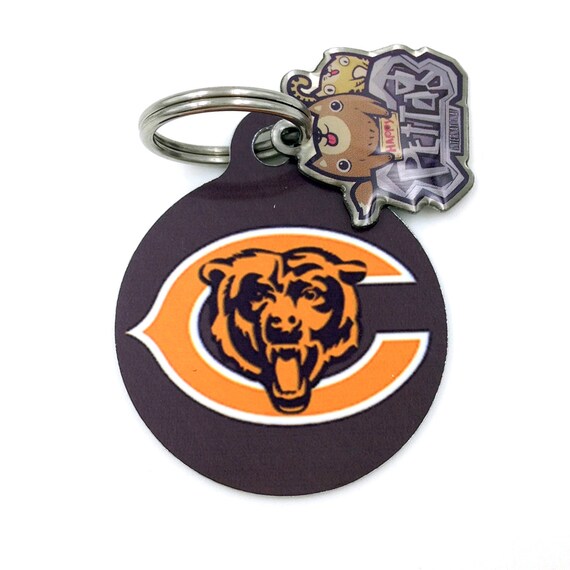 Items similar to happypettag Nfl Chicago Bears happypettag nfl chicago bears