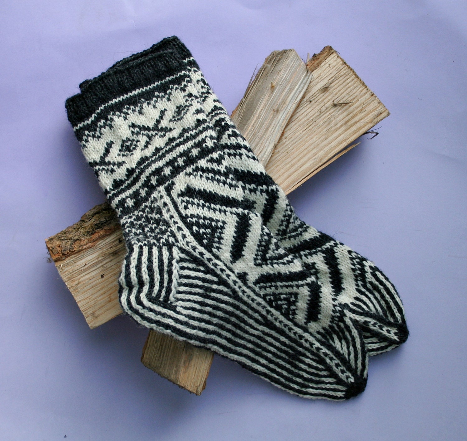 hand-knit-fair-isle-socks-warm-wool-socks-knit-wool