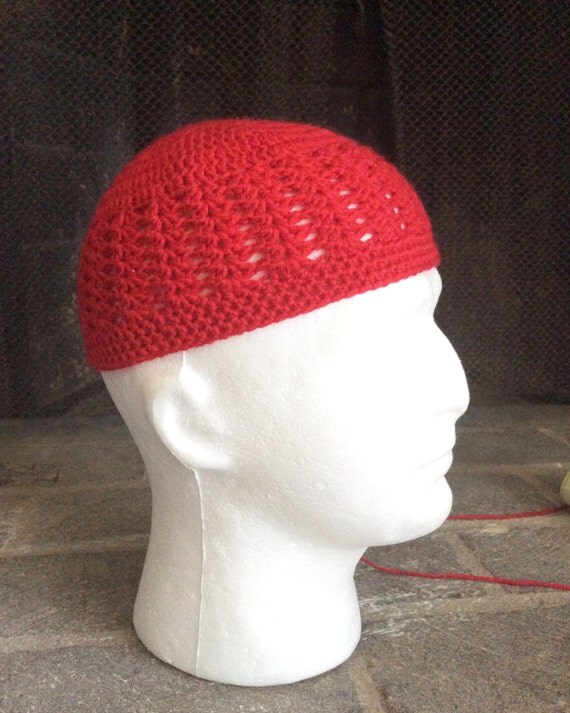 Crochet Kufi Khufi crochet Beanie Men & Boys Kufi Knitted