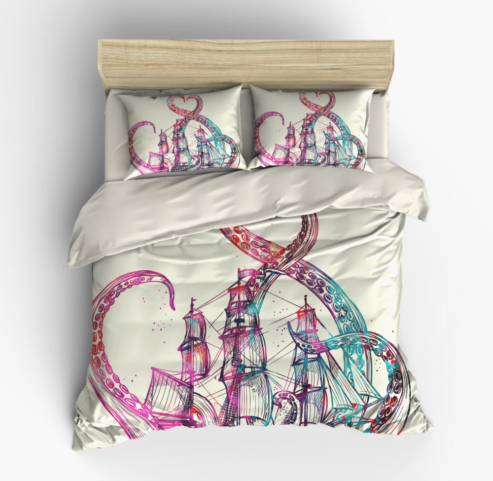 Octopus Bedding Steam Punk Nautical Octopus Tentacles - ðzoom octopus bedding steam punk nautical octopus tentacles - ðzoom