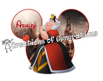 Disney Cruise Door Decoration Magnet - Queen of Hearts