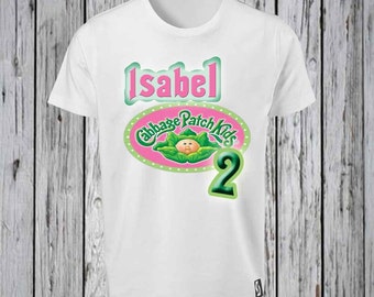 Cabbage Patch Number Birthday Iron Tshirt Design FILE ONLY!