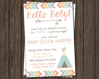 Egyptian Themed Baby Shower Invitations 10