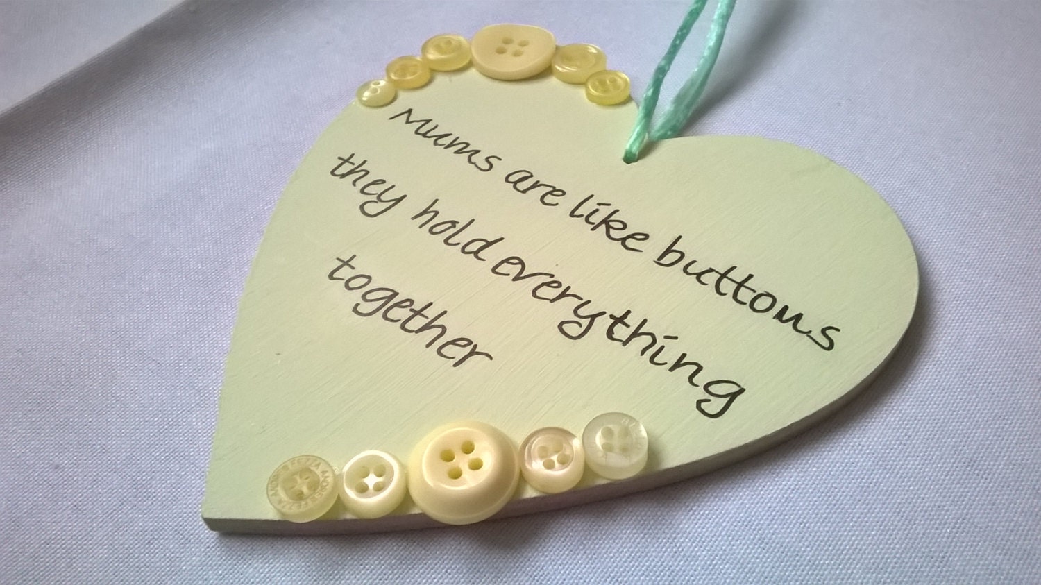 Mums Are Like Buttons Quote Mothers Day T Mum Plaque