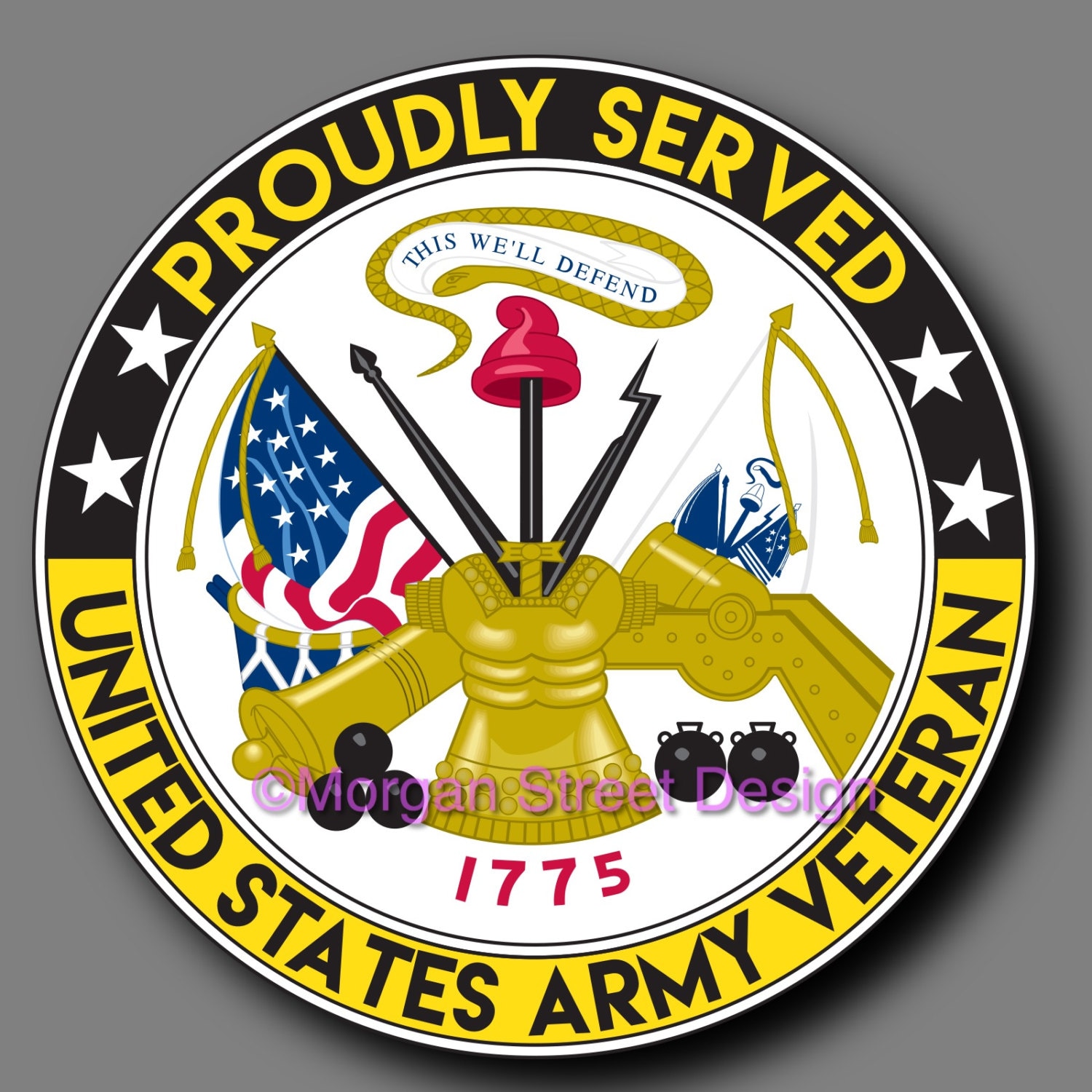 Army Veteran Stickers Army Military