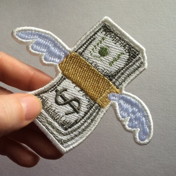 emoji-money-with-wings-patch