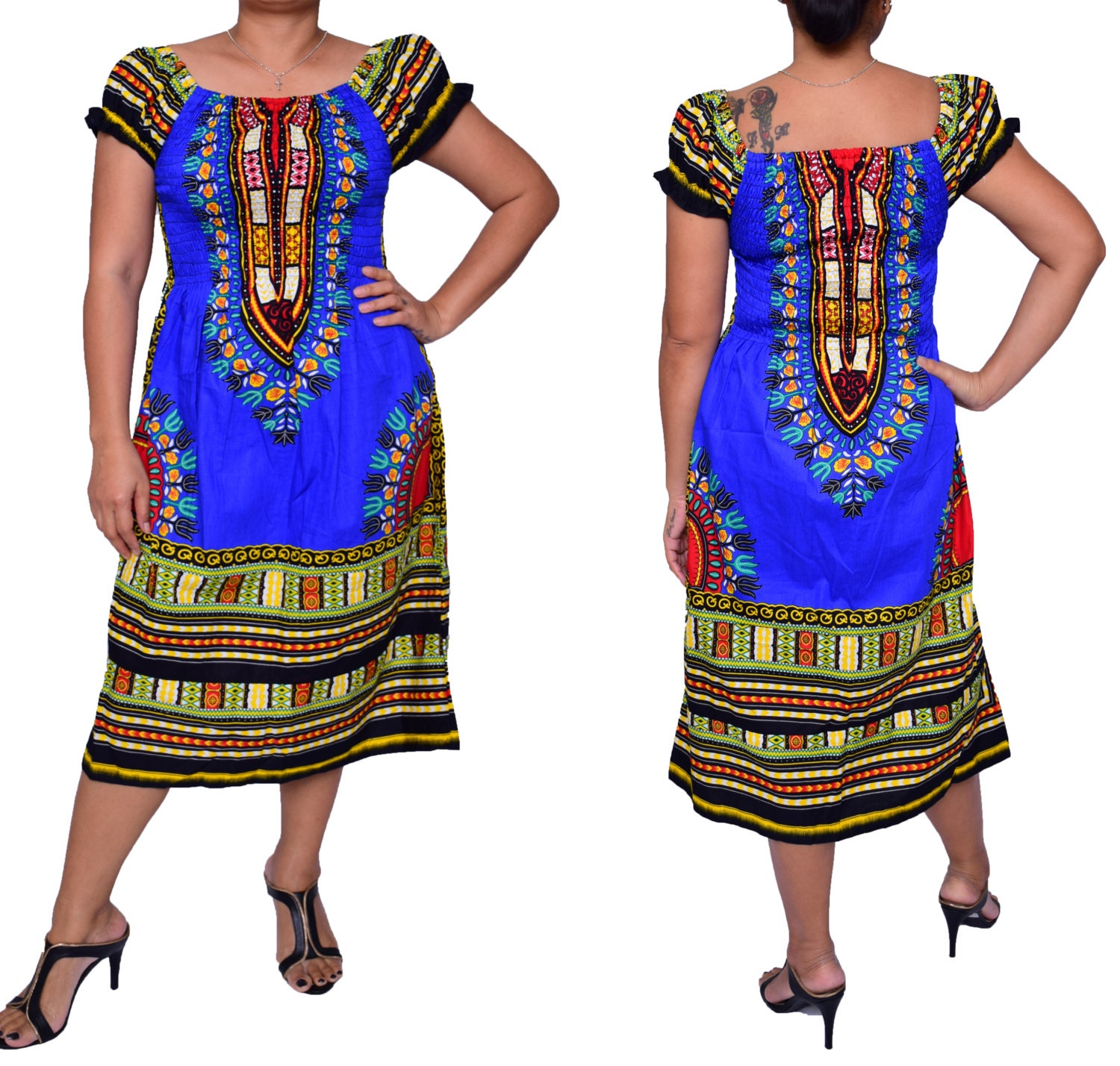 New African Dashiki Dress / Skirt for