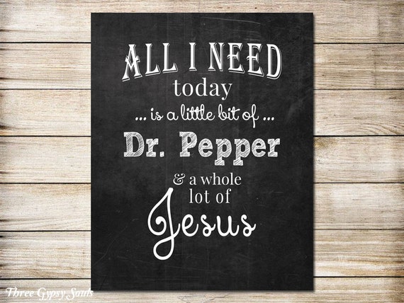 decor printable wall free Dr Is Dr A Gift And Jesus Pepper Art Need Pepper PRINTABLE I