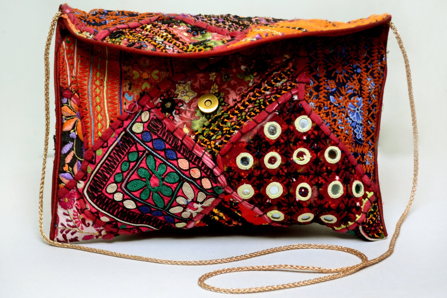 Free Shipping in US Vintage Jaipur Hand Bag with Antique