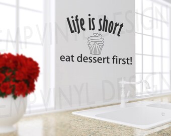 Eat dessert first | Etsy