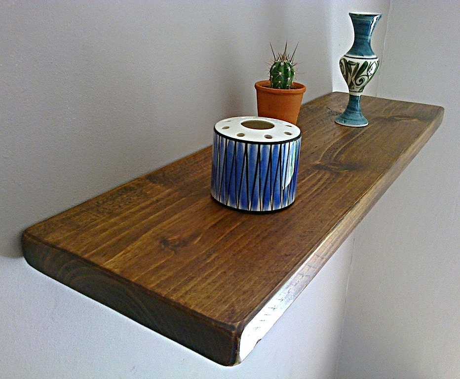 Floating Shelves, Wooden Shelving, Wall Shelf - Royal Oak ...