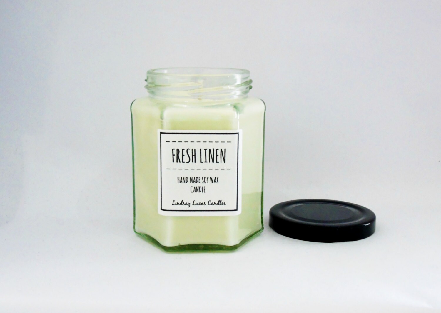 Fresh Linen Scented Candle Fresh Linen by LindsayLucasCandles