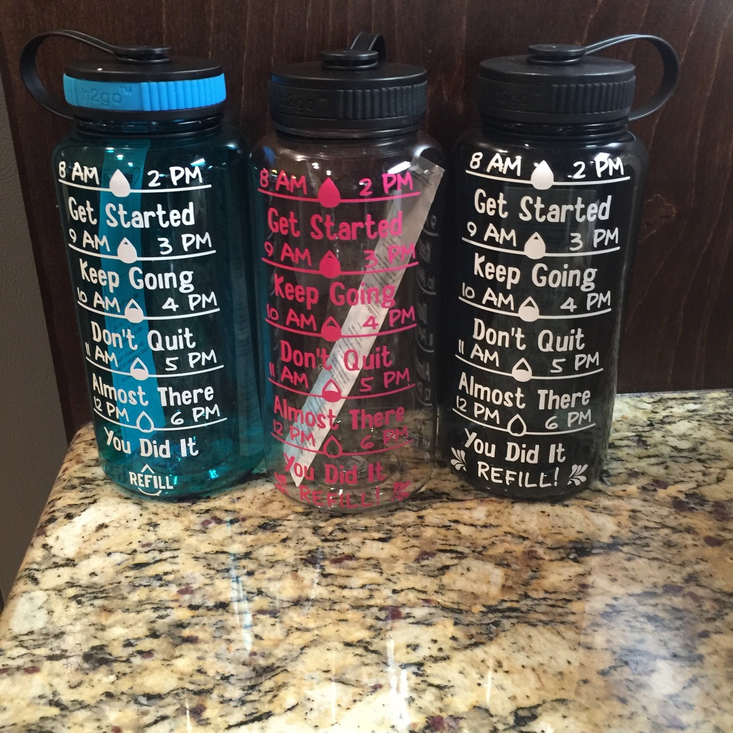 Motivational Water Bottle Decal Only By Makethatminemonogram