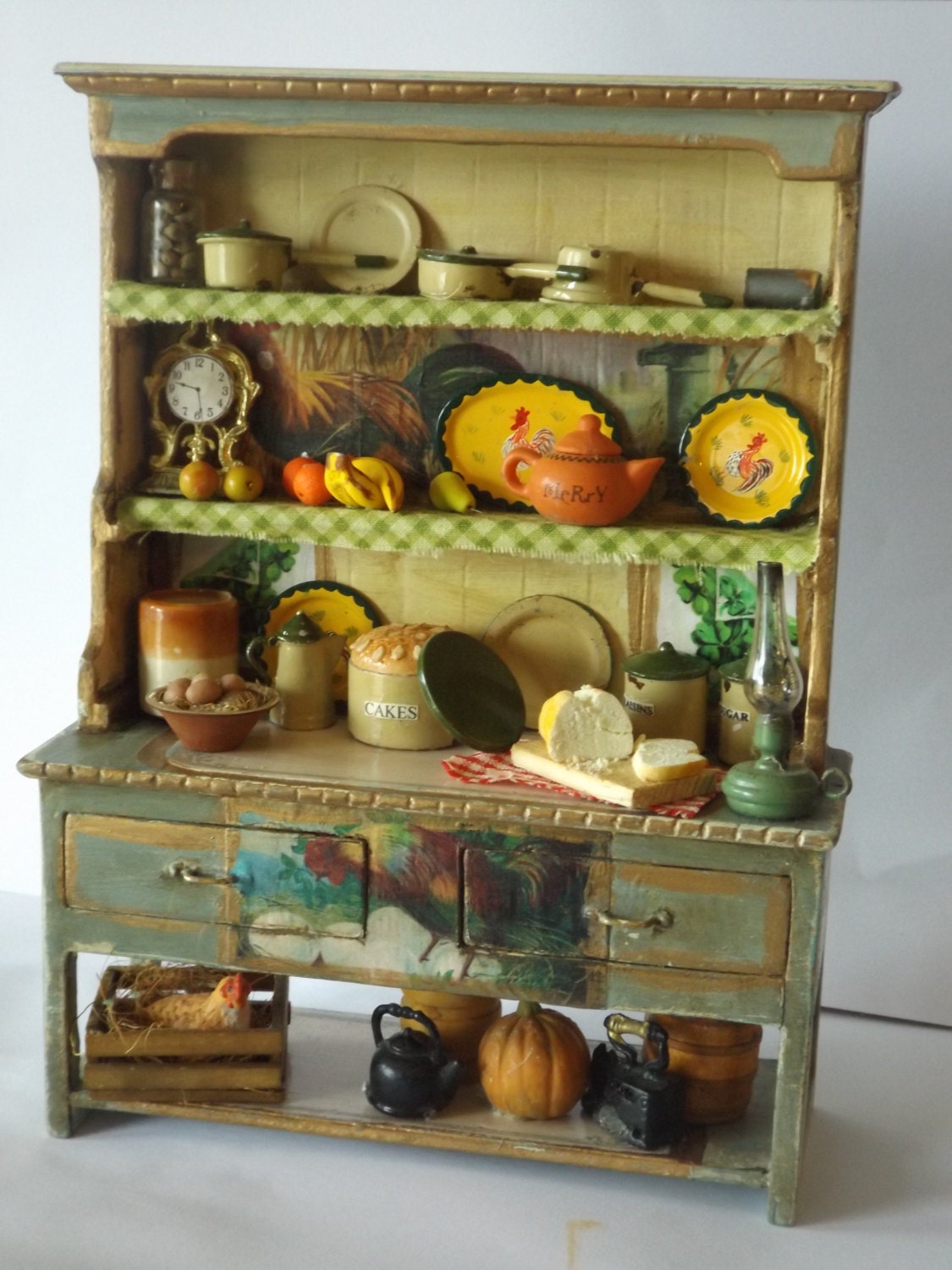 dollhouse made from dresser